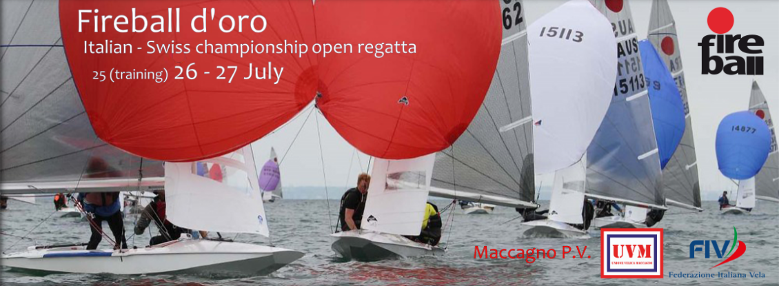 26-27 July - Fireball d'Oro International Regatta